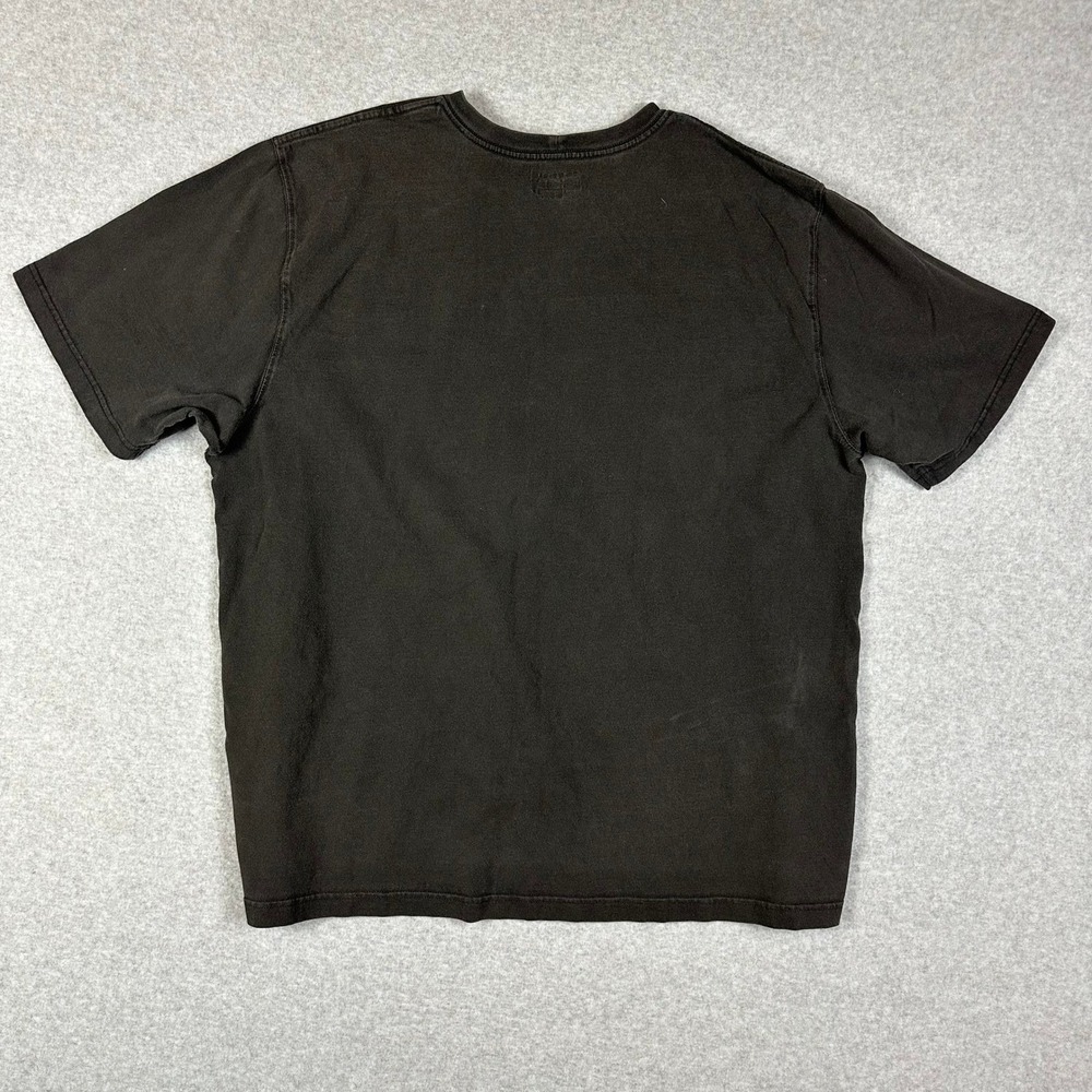 Carhartt Mens K87 2XL Loose Fit Short Sleeve Pocket T Shirt Black Flaws - Picture 3 of 6
